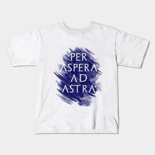 Per aspera ad astra Kids T-Shirt